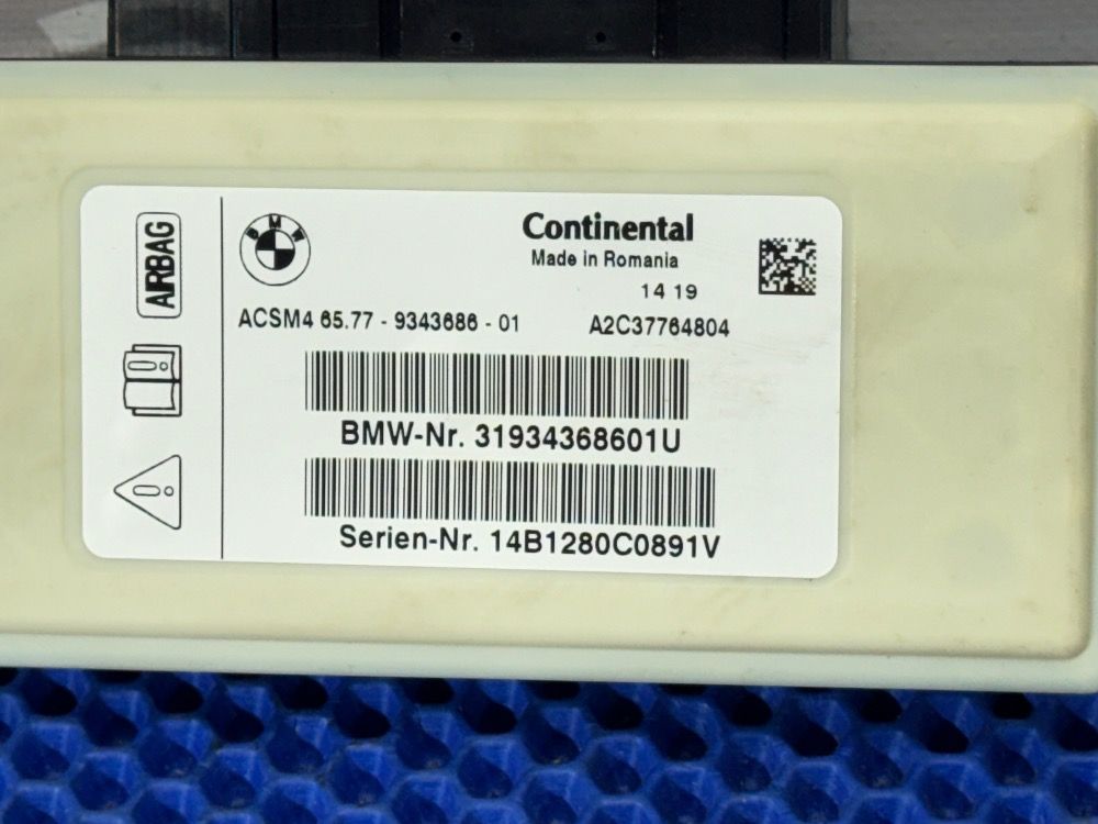 Блок подушек безопасности BMW F10, F07, F25