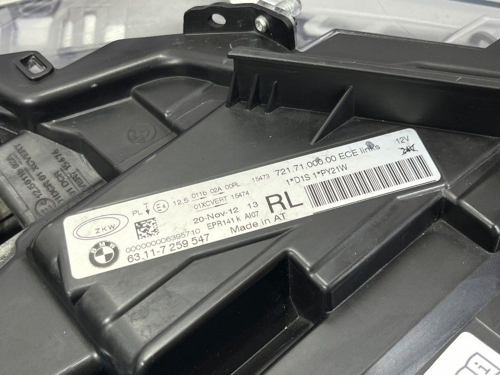 Адаптивные фары в сборе BMW F30 правый руль