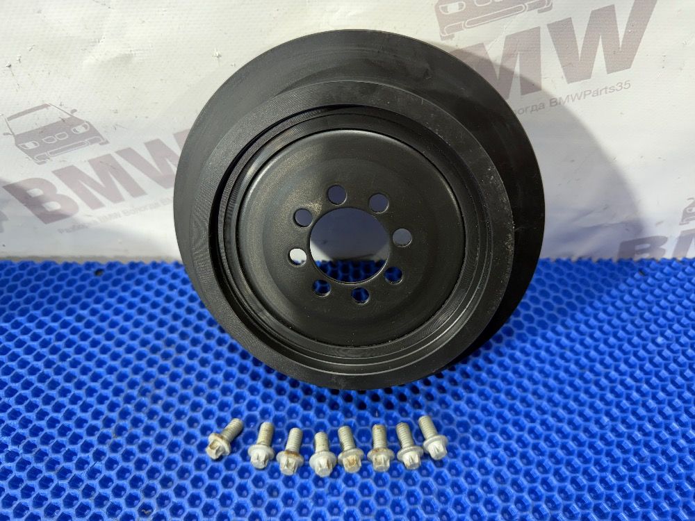 Шкив коленвала BMW F10, E70 LCI мотор  N55B30