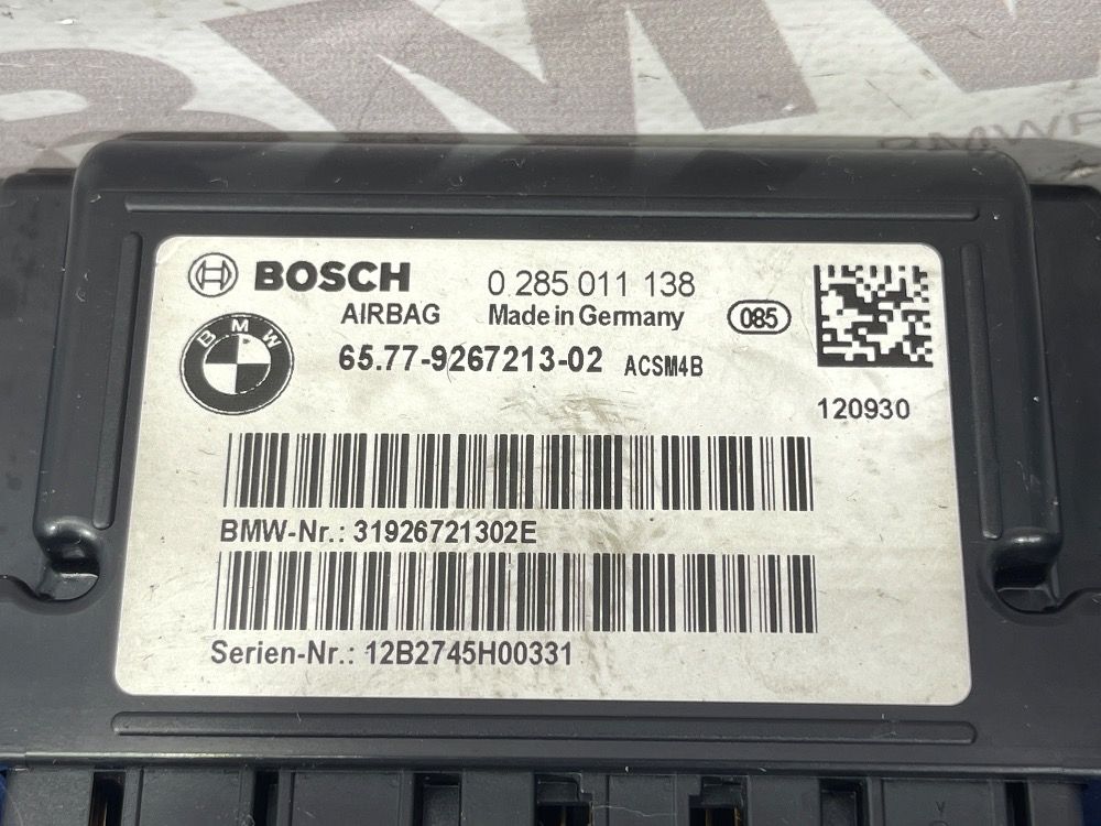 Блок НПБ (Airbag) BMW F30 Оригинал