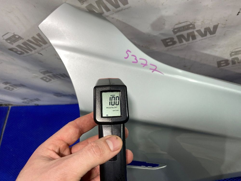 Правое крыло BMW F10 Glaciersilber Metallic (A83)