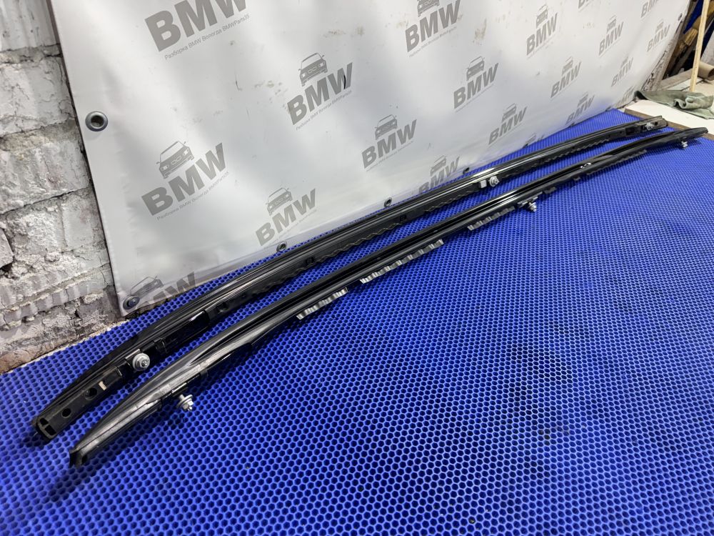 Рейлинги BMW F11 комплект черных