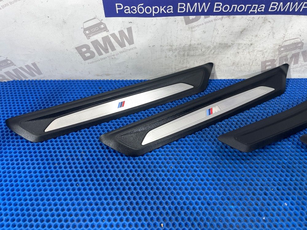 Комплект накладок порога BMW F30 Оригинал