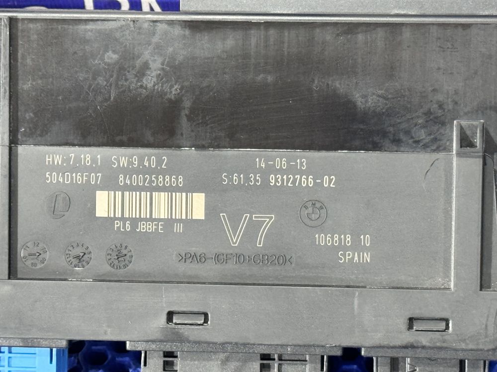 ЭБУ JBE V7 BMW F10 LCI, F07