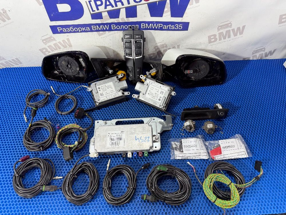 Круговой обзор и слепые зоны BMW F10 LCI