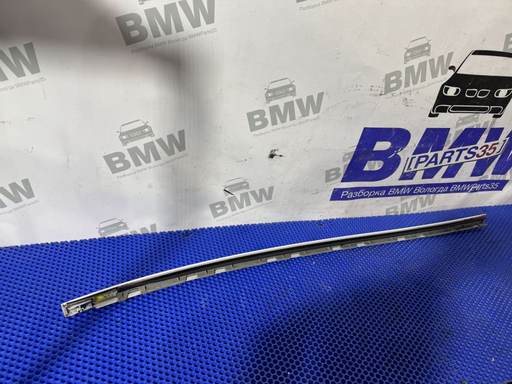 Молдинг крыши BMW F11 левый, цвет 300 белый