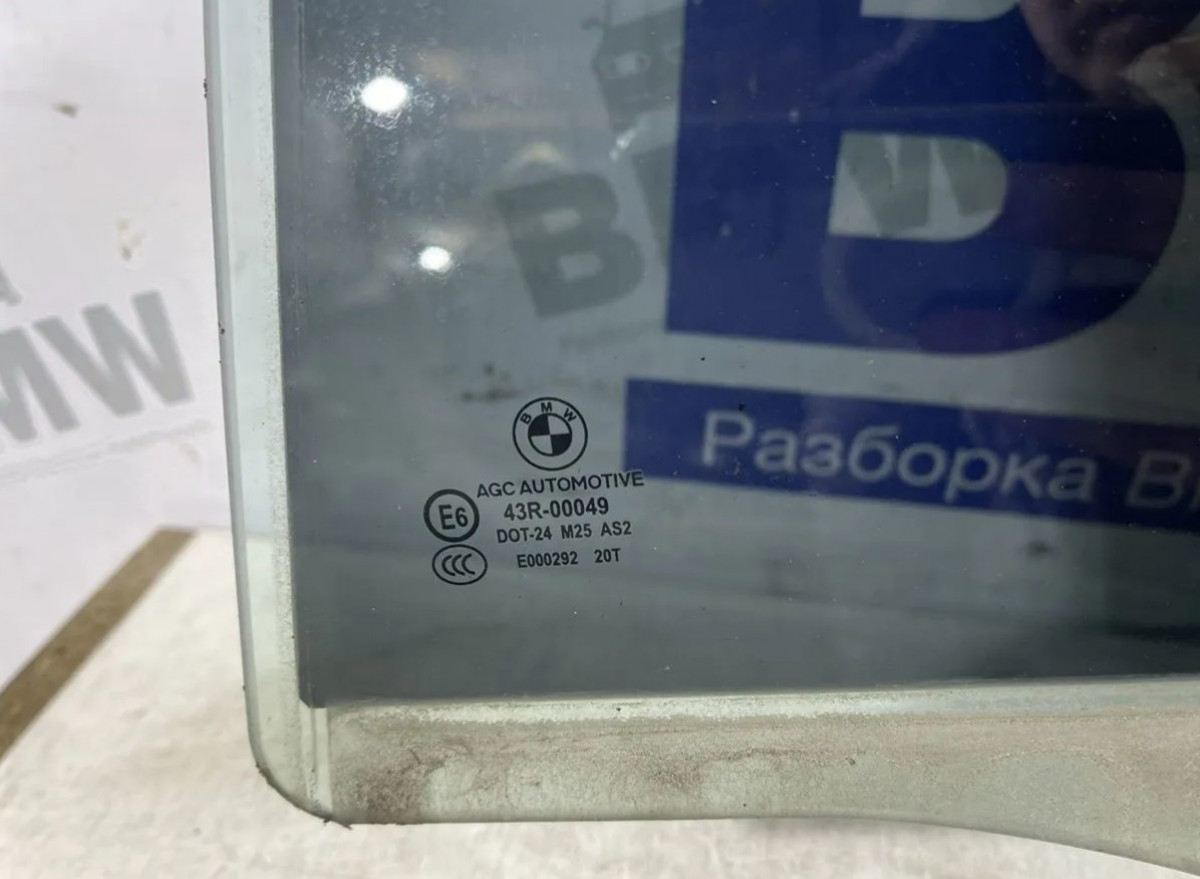 Стекло задней двери BMW F10, F11, F18