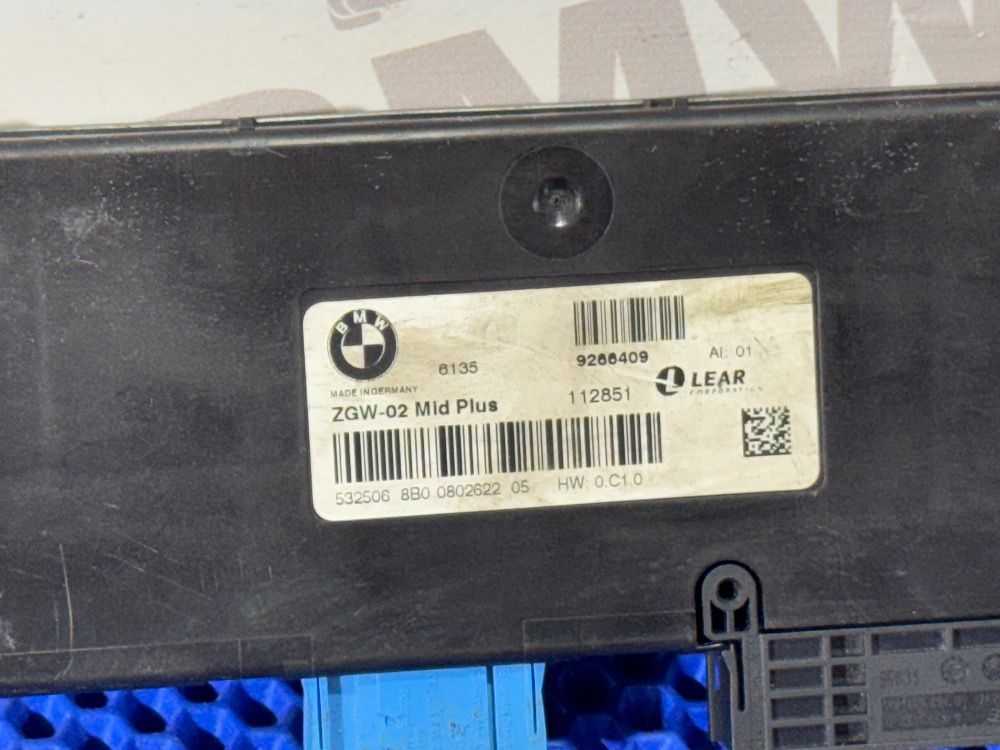 Эбу ZGW-02 mid plus BMW F10, F01, F07