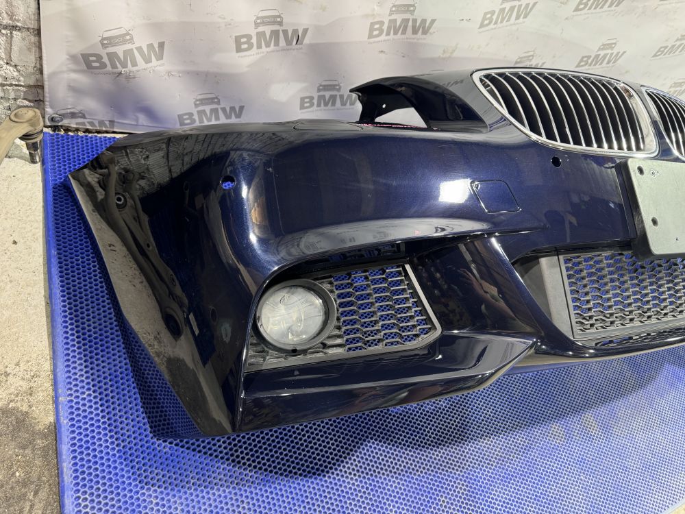 Бампер M-Tech  BMW F10 оригинал Carbon Schwarz