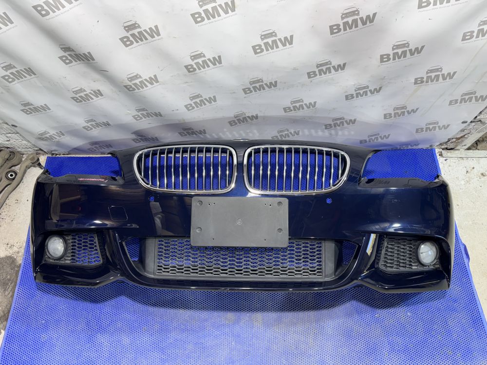 Бампер M-Tech  BMW F10 оригинал Carbon Schwarz