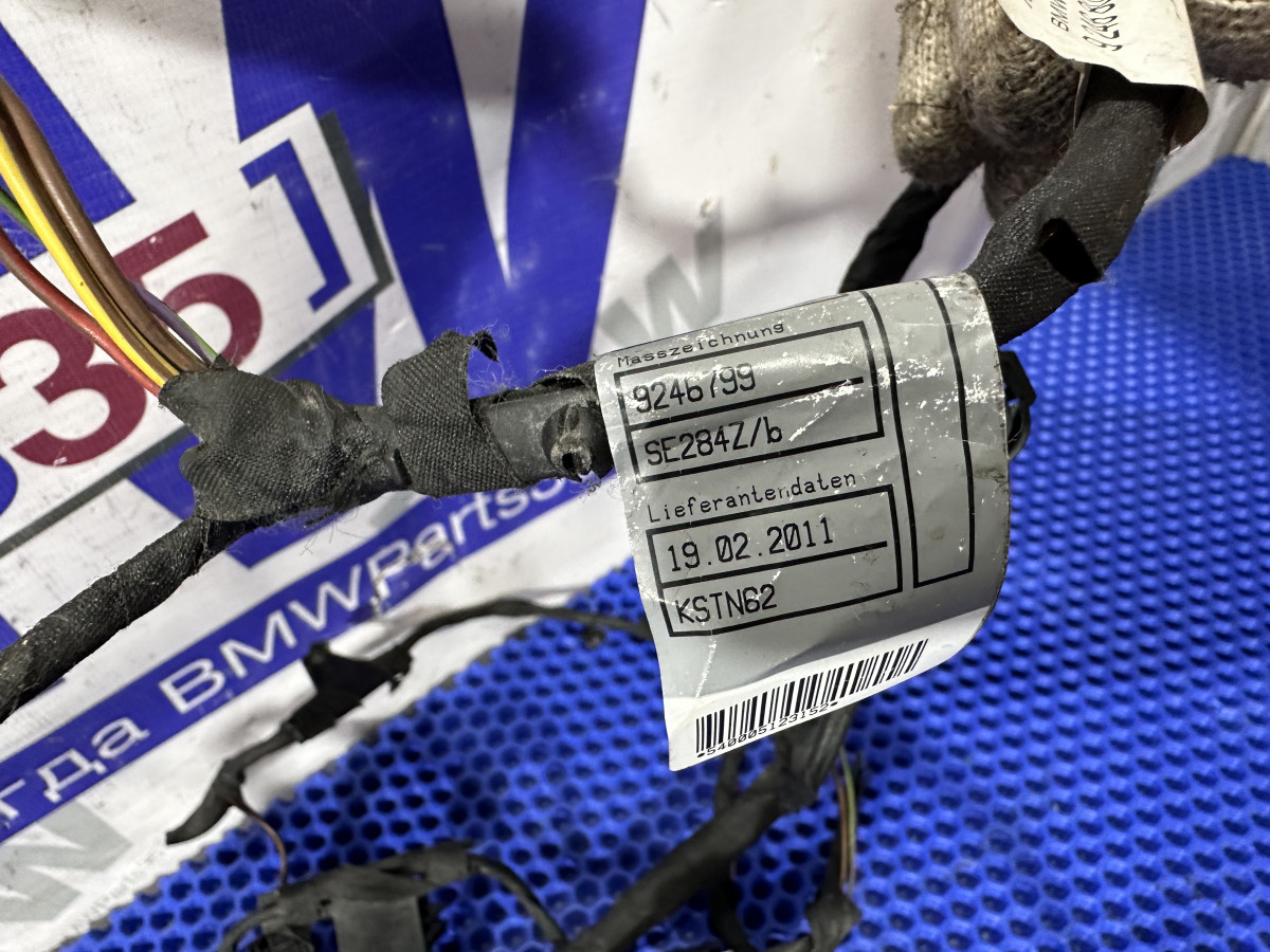 Проводка телевизора BMW F10 Дорестайл