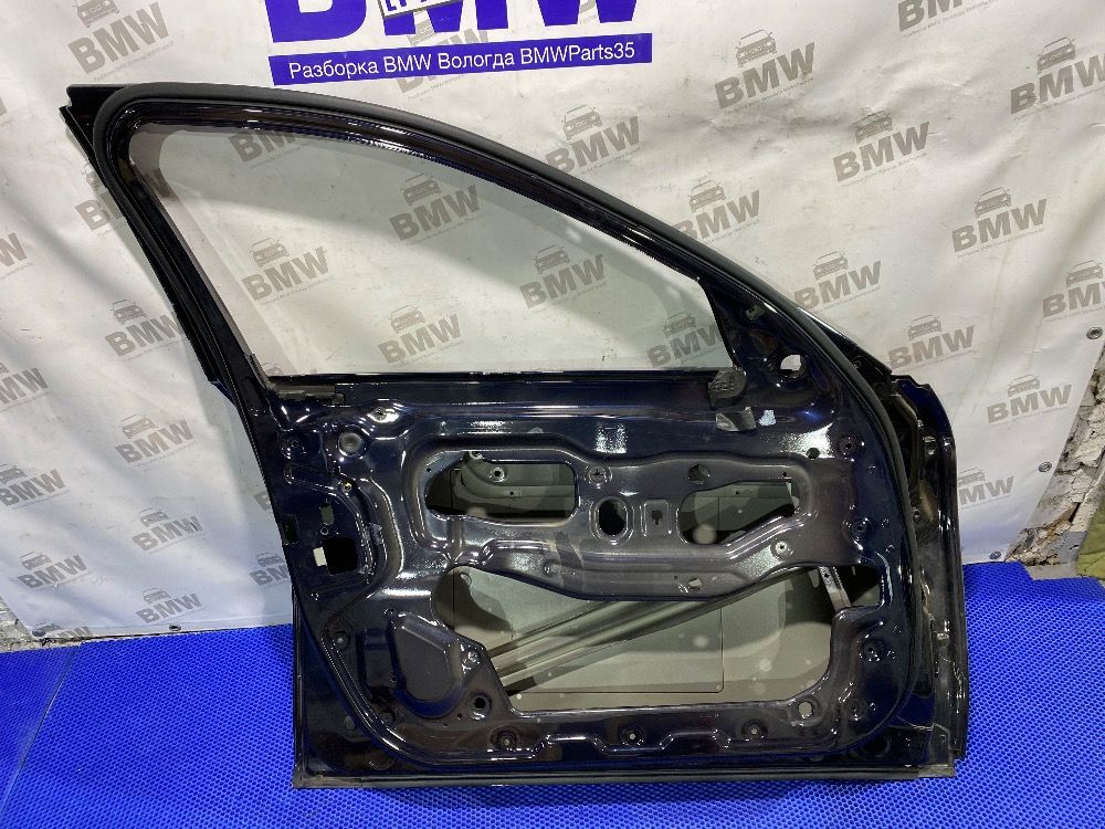 Левая передняя дверь BMW F10 цвет 416 Carbon Schwa