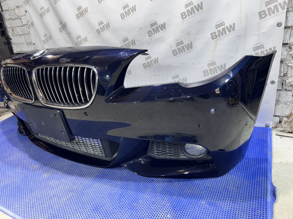 Бампер M-Tech  BMW F10 оригинал Carbon Schwarz