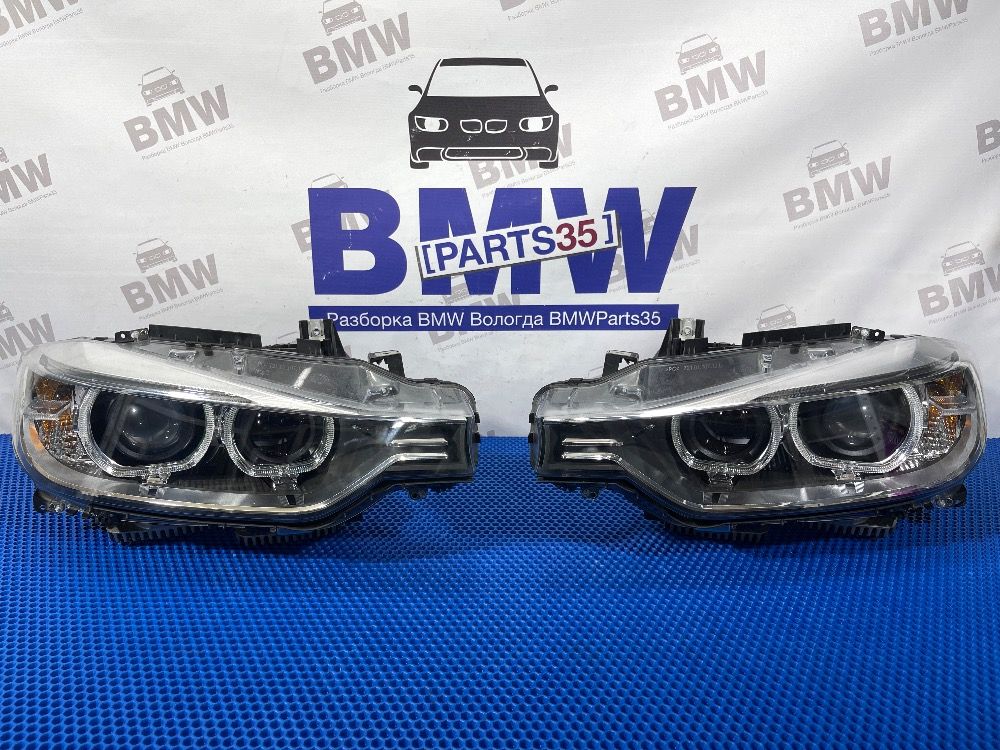 Адаптивные фары в сборе BMW F30 правый руль