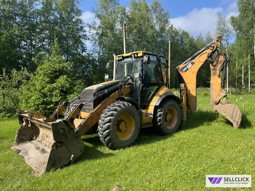 Услуги экскаватор погрузчик caterpillar 434E