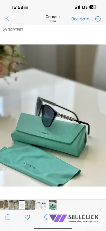 Tiffany очки солнцезащитные