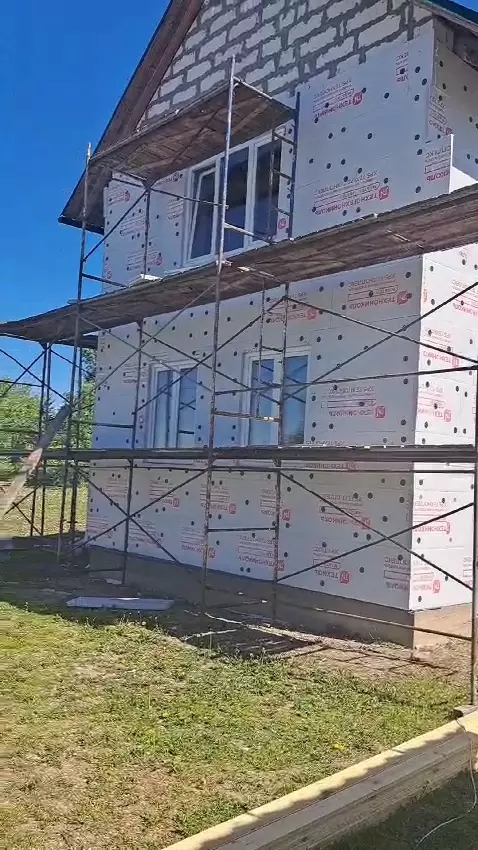 Фасадные работы: сайдинг, утепление стен