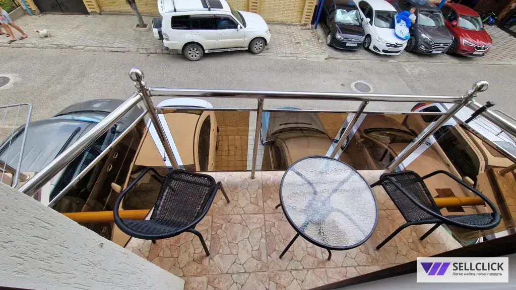 Комната С ОТДЕЛЬНЫМ БАЛКОНОМ до моря 5 мин