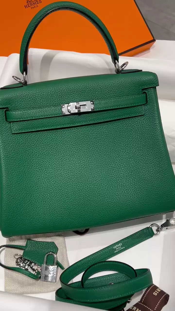 Сумка Hermes Kelly 25 cm ручная работа