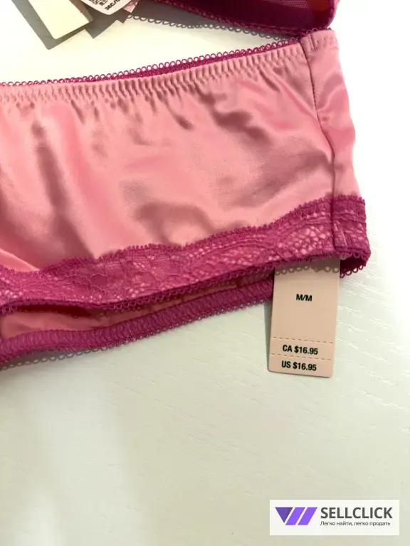 Victorias Secret новый комплект бюстгалтер 36С и трусы М