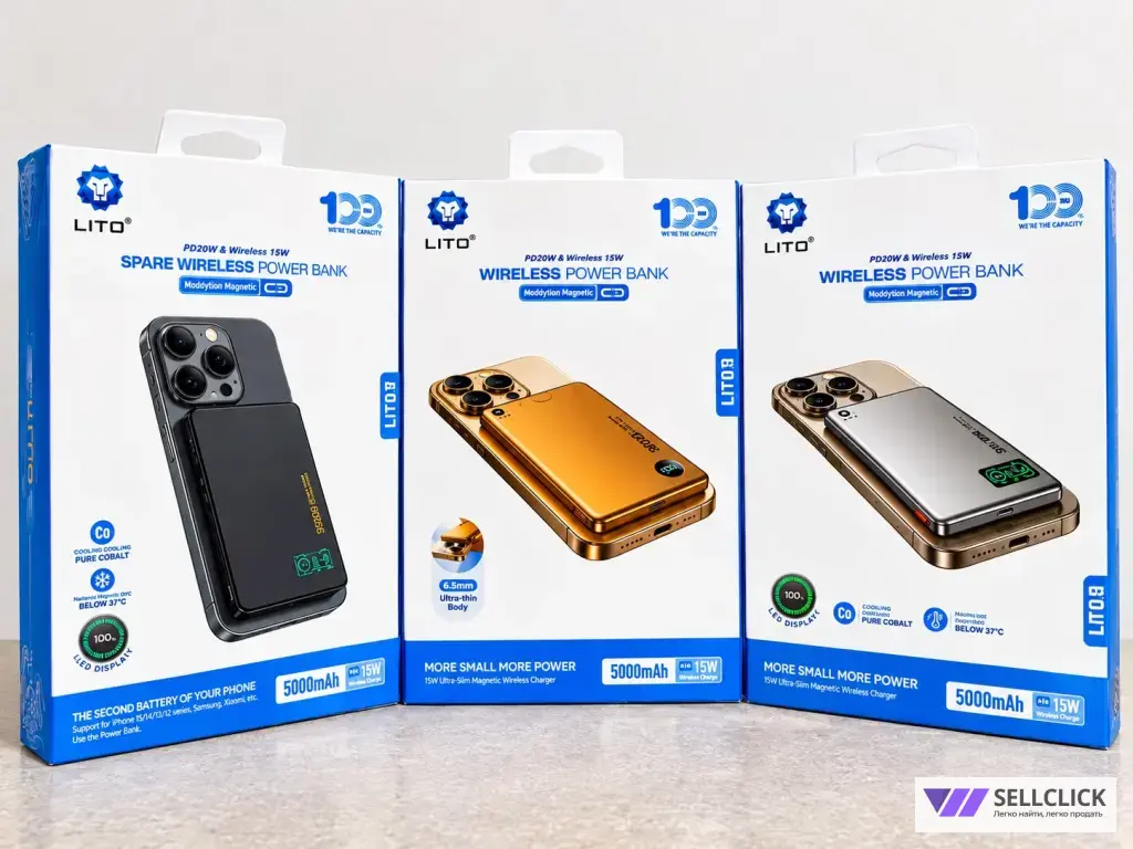 повербанки lito 5000 mah