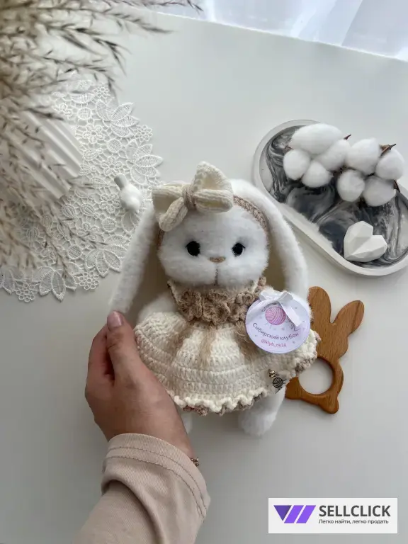 Вязанные игрушки ручной работы