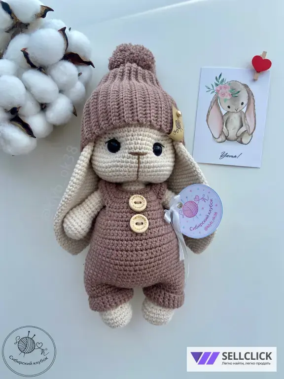 Вязанные игрушки ручной работы