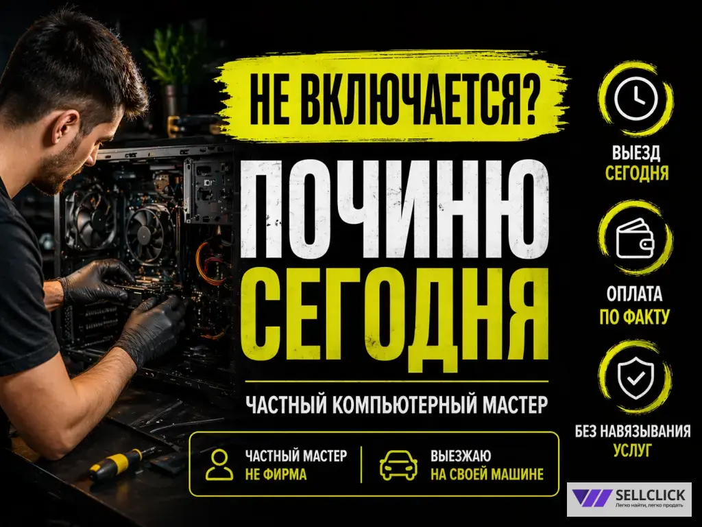 Компьютерный мастер. Ремонт ноутбуков