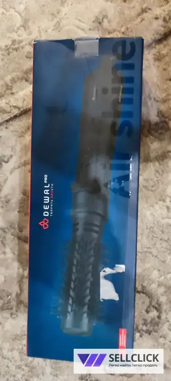 Фен щетка для волос с вращением профессиональная Dewal Pro AIR SHINE 03-400А (1200Вт)