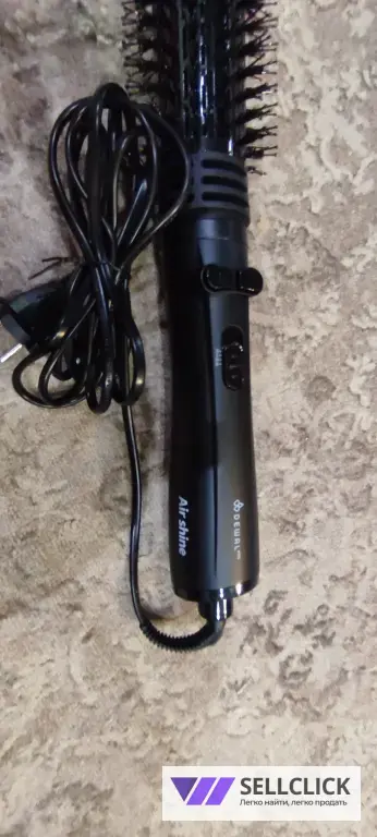 Фен щетка для волос с вращением профессиональная Dewal Pro AIR SHINE 03-400А (1200Вт)