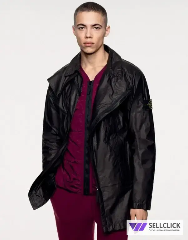 Пуховый Утепленный Бомбер Stone Island Nylon Metal L Оригинал