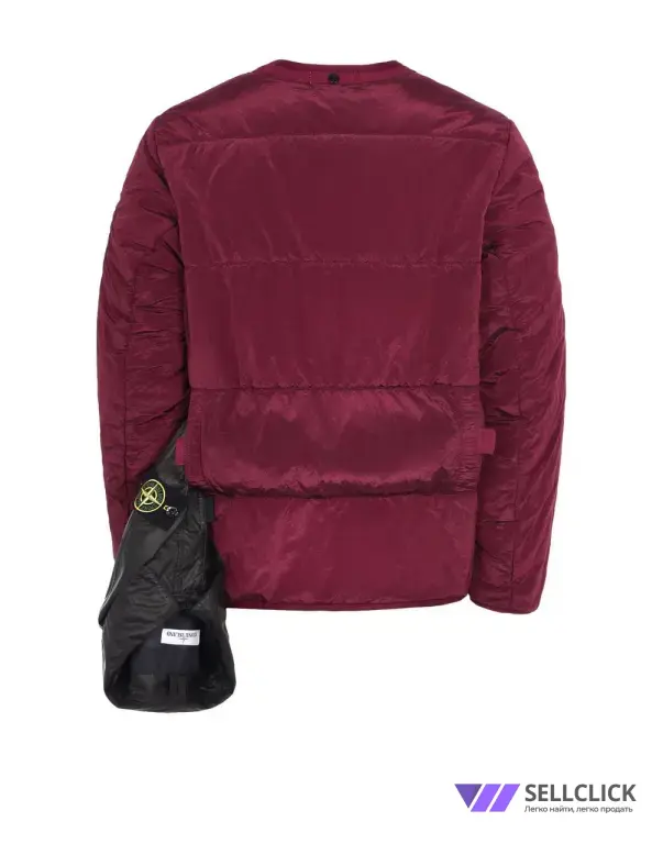 Пуховый Утепленный Бомбер Stone Island Nylon Metal L Оригинал