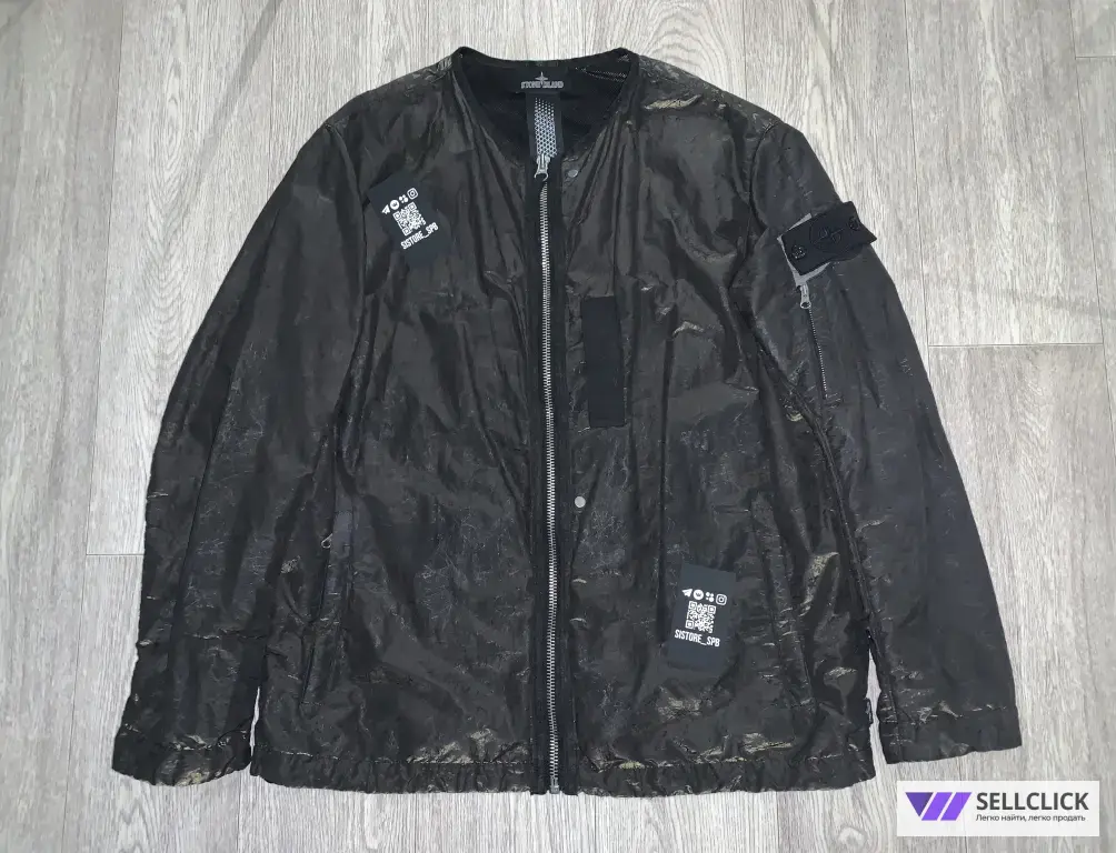 Ветровка Куртка Бомбер Stone Island Shadow Project Nylon Metal Spider Оригинал