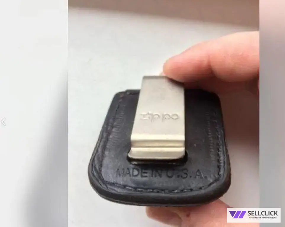 Чехол для зажигалки Zippo Made in U.S.A кожа