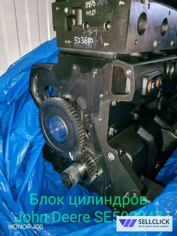 Блок цилиндров John Deere SE502847 — гарантия 6 мес.