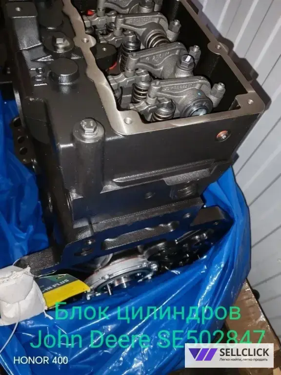 Блок цилиндров John Deere SE502847 — гарантия 6 мес.