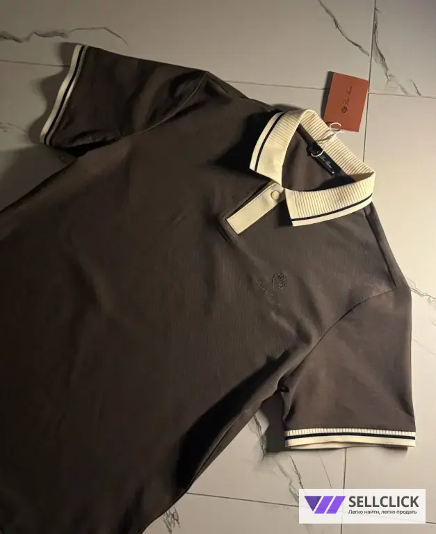 Поло Loro Piana коричневое