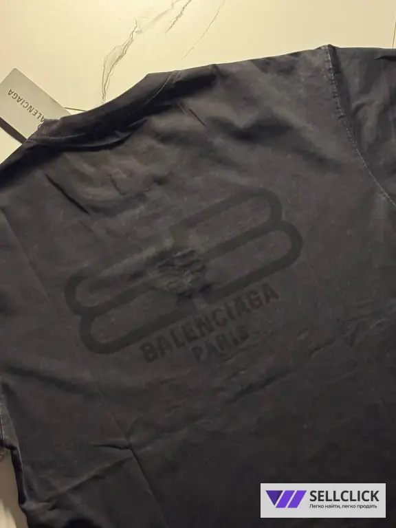 Футболка Balenciaga Paris Archive Type