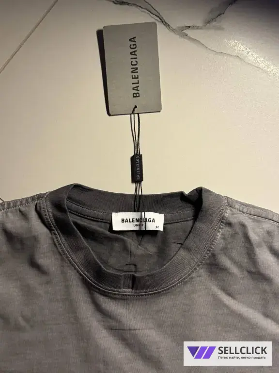 Футболка Balenciaga Paris Archive Type