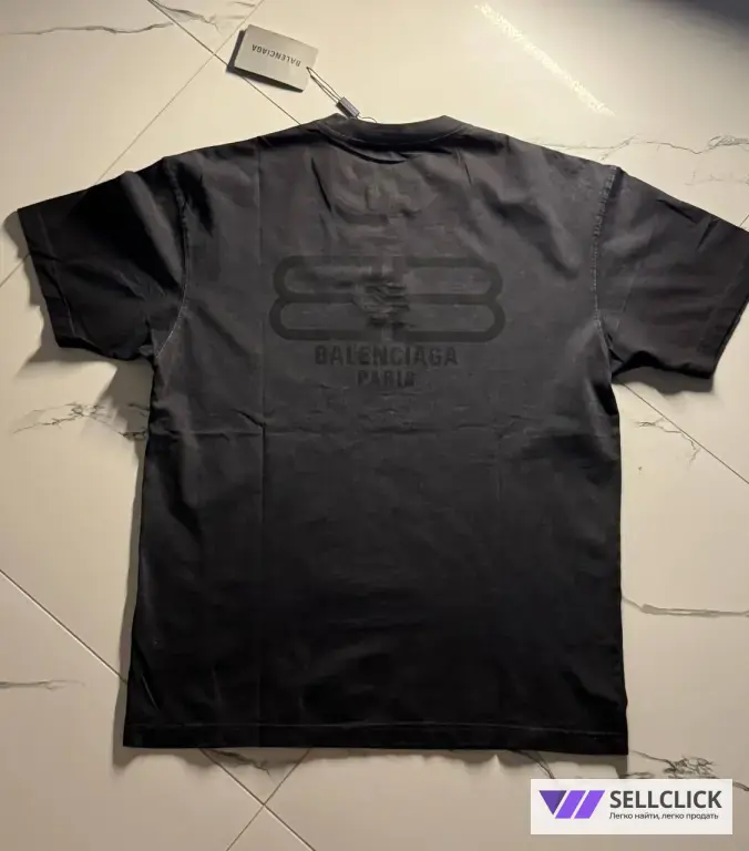 Футболка Balenciaga Paris Archive Type