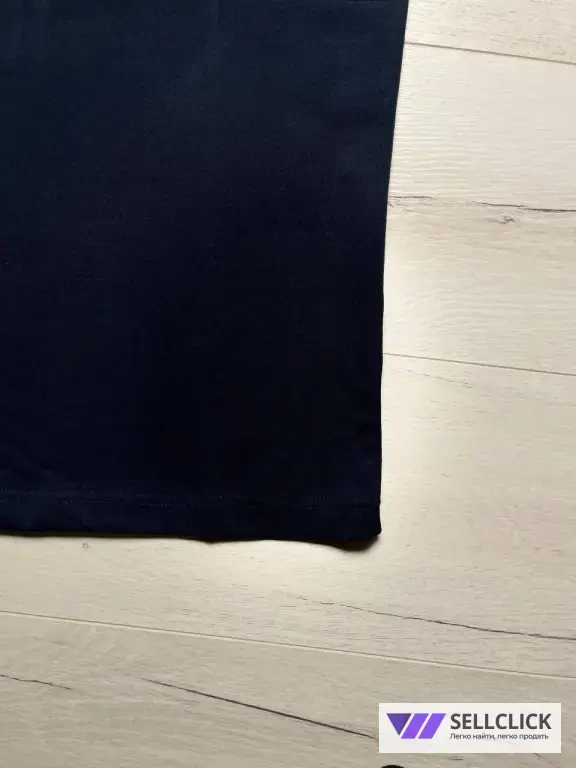 Футболка-поло Maison Margiela синяя