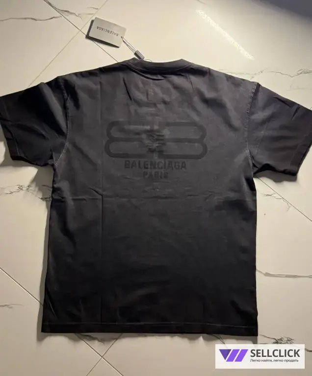 Футболка Balenciaga Paris Archive Type