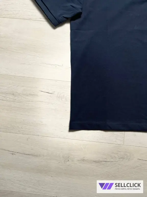 Футболка-поло Maison Margiela синяя