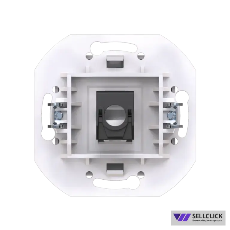 Розетка скрытой установки CADUCEUS ALING PRESTIGE компьютерная с модулем Keystone RJ45 8P8C, cat.6, UTP, механизм