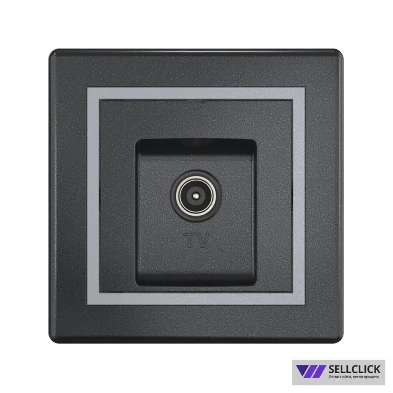 Розетка скрытой установки CADUCEUS ALING PRESTIGE антенная TV, одиночная
