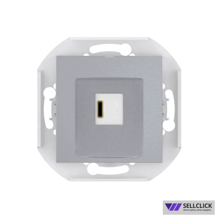 Розетка скрытой установки CADUCEUS ALING PRESTIGE USB, тип С, для зарядки, 1-го устройства, 3А, 5В=, 250В~, механизм