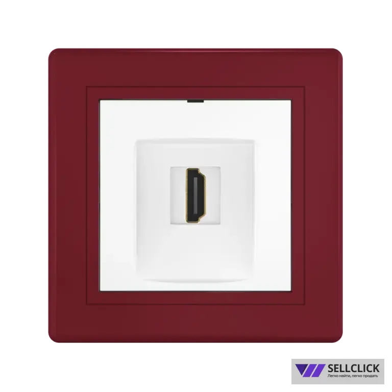 Розетка скрытой установки CADUCEUS ALING PRESTIGE с модулем Keystone HDMI тип A-A