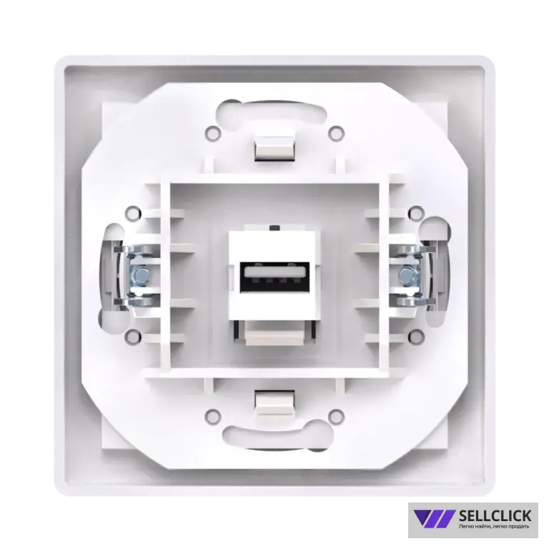 Розетка скрытой установки CADUCEUS ALING PRESTIGE с модулем Keystone USB 2.0 тип А-А, 250В~