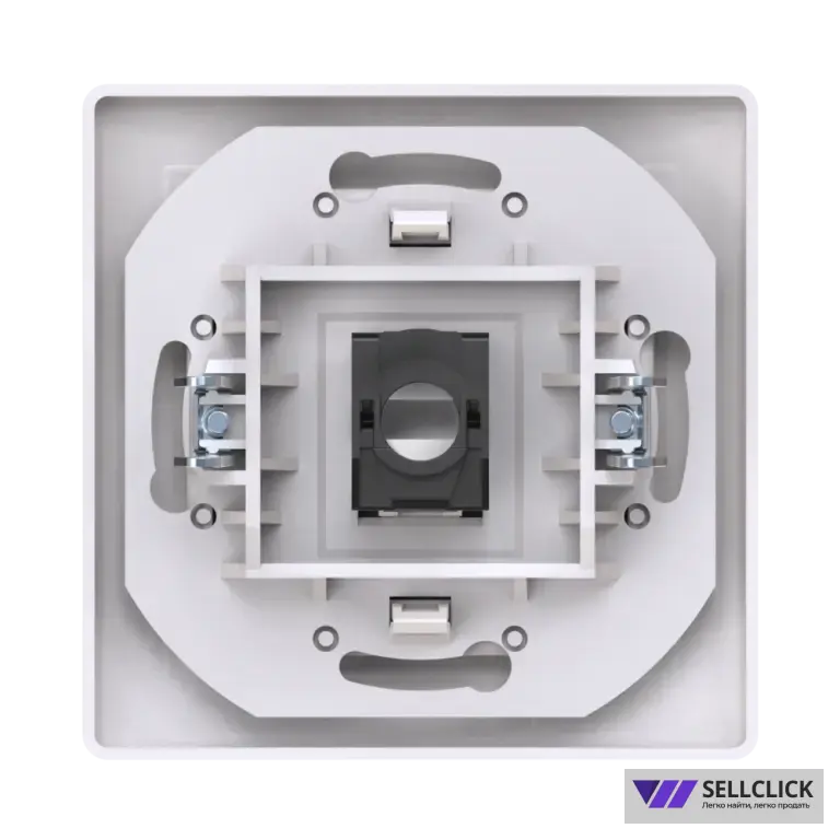 Розетка скрытой установки CADUCEUS ALING PRESTIGE компьютерная с модулем Keystone RJ45 8P8C cat.6, FTP
