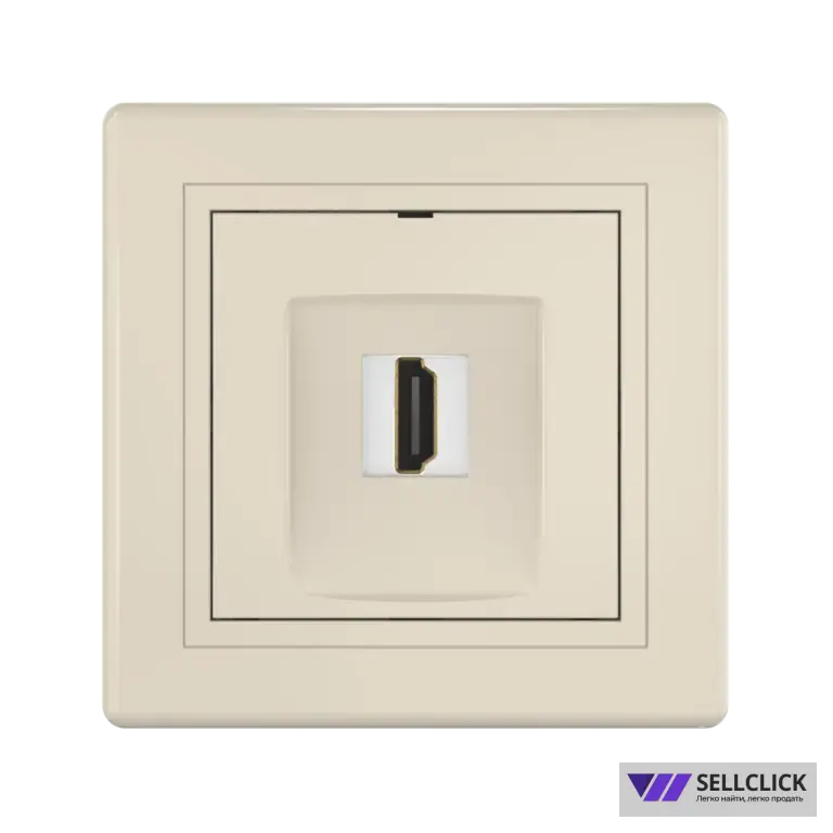 Розетка скрытой установки CADUCEUS ALING PRESTIGE с модулем Keystone HDMI тип A-A